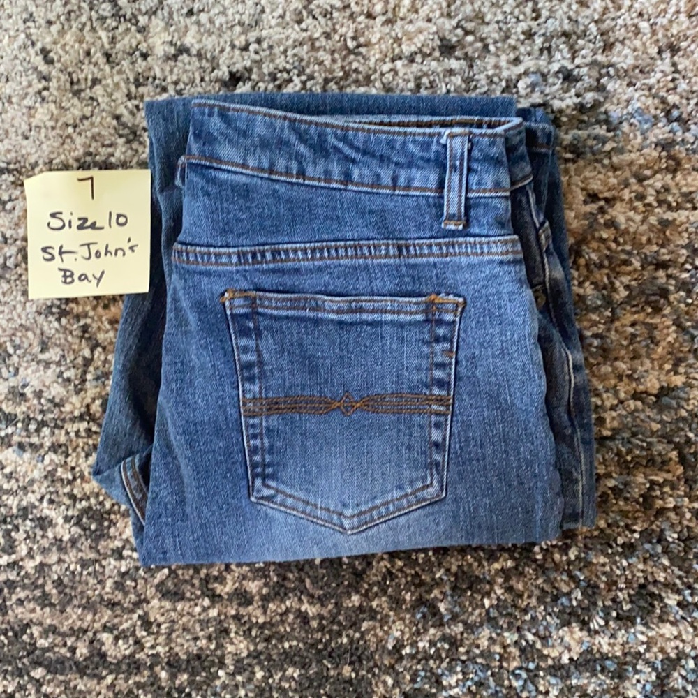 St John’s Bay women’s jeans size 10 stretchy